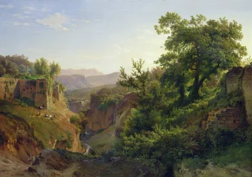 Une Vallée près de Sorrente, 1854